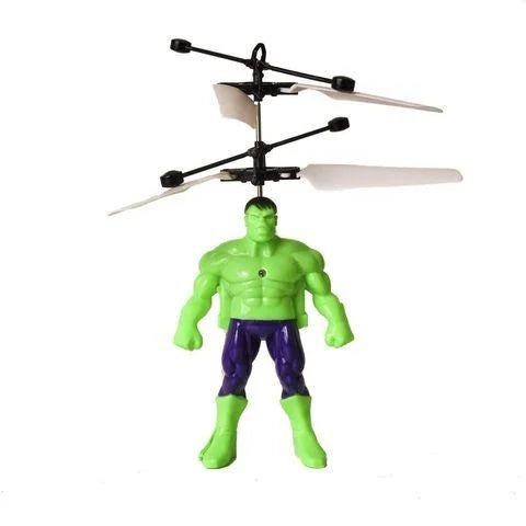 Drop-proof intelligent hovering heroes body light-up flying toy