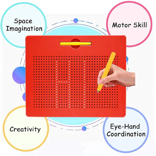 Kids Learning & Practiing Magnetic Board