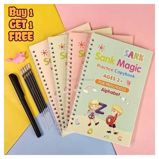 Buy 1 Get 1 FreeMagic Book Kids sank magic book education read and write book for kids