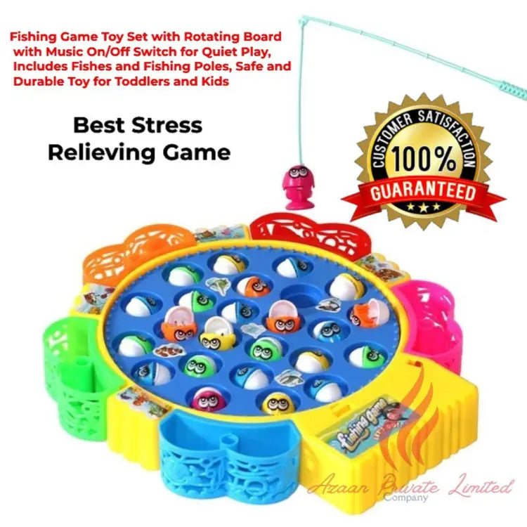 Kids Electric Fishing Fun And Activity Game